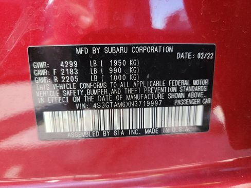 Used 2022 Subaru Impreza 2.0i Sport AWD/4WD image 21