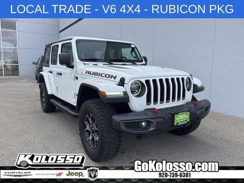 Certified 2018 Jeep Wrangler Unlimited Rubicon w/ Safety Group image 1