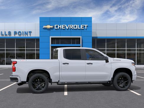 Used 2026 Chevrolet Silverado 1500 Custom w/ Turbomax Blackout Package AWD/4WD image 5