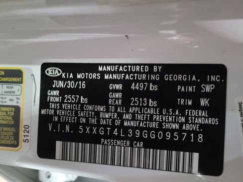 Used 2016 Kia Optima LX w/ LX Convenience Package FWD image 33