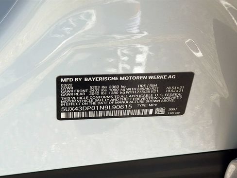 Used 2022 BMW X3 sDrive30i w/ Convenience Package RWD image 44