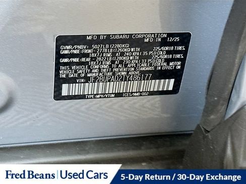 Used 2026 Subaru Outback Premium AWD/4WD image 37