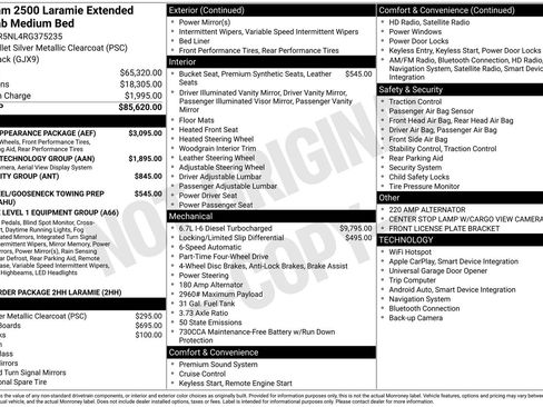 Used 2024 RAM 2500 Laramie w/ Sport Appearance Package AWD/4WD image 35