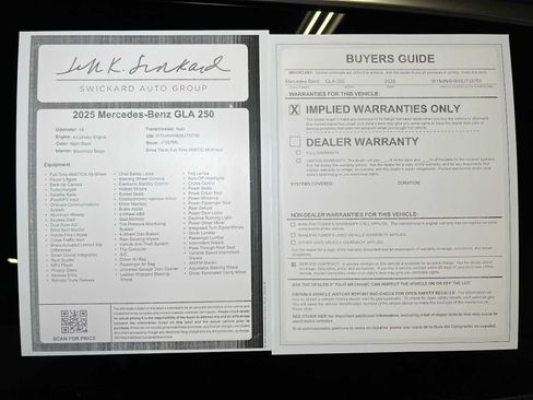 Used 2025 Mercedes-Benz GLA 250 4MATIC image 40