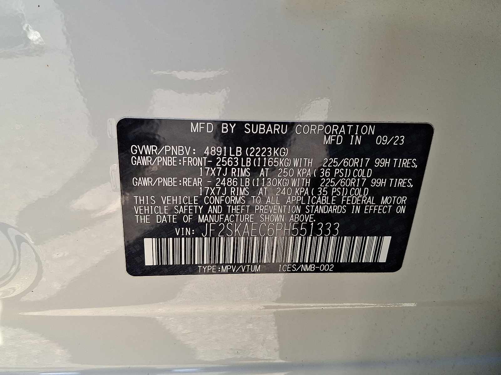 Used 2023 Subaru Forester Premium AWD/4WD image 30