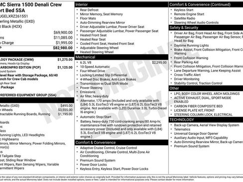 Used 2024 GMC Sierra 1500 Denali w/ Technology Package AWD/4WD image 11