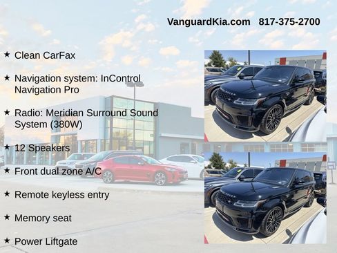 Used 2018 Land Rover Range Rover Sport HSE AWD/4WD image 6