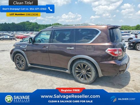 Used 2017 Nissan Armada Platinum RWD image 3
