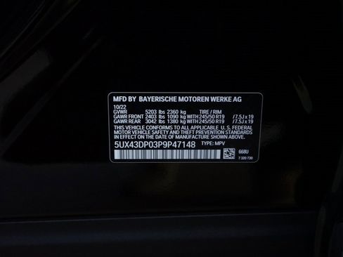 Used 2023 BMW X3 sDrive30i w/ Convenience Package image 32