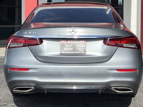 Used 2022 Mercedes-Benz E 350 Sedan w/ AMG Line Exterior image 8