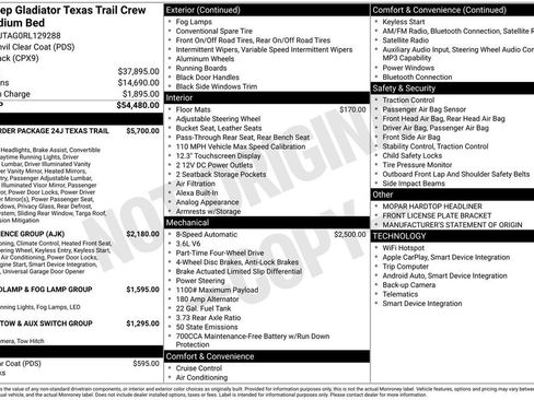 Used 2024 Jeep Gladiator Sport AWD/4WD image 37