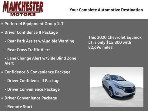 Used 2020 Chevrolet Equinox LT FWD image 2