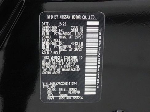 Used 2022 Nissan Armada SL image 71