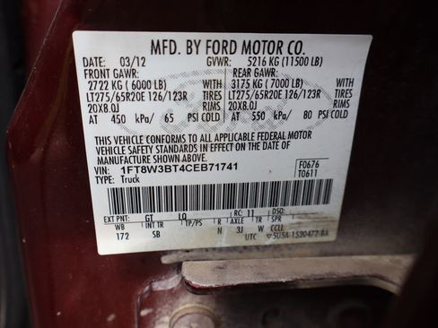 Used 2012 Ford F350 King Ranch AWD/4WD image 4