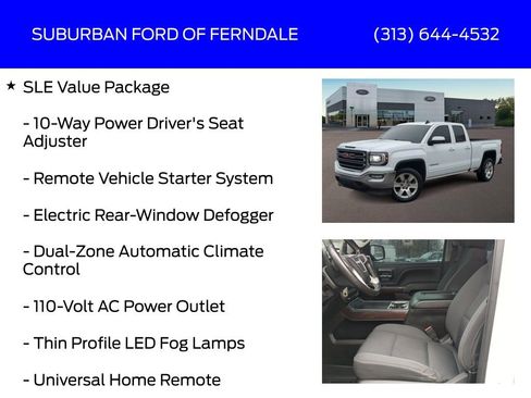 Used 2018 GMC Sierra 1500 SLE w/ SLE Value Package image 21