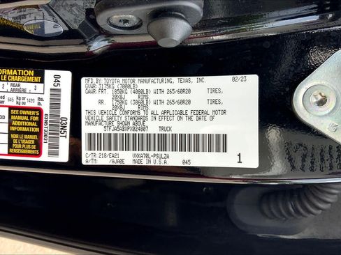 Used 2023 Toyota Tundra Limited w/ Power Package RWD image 35