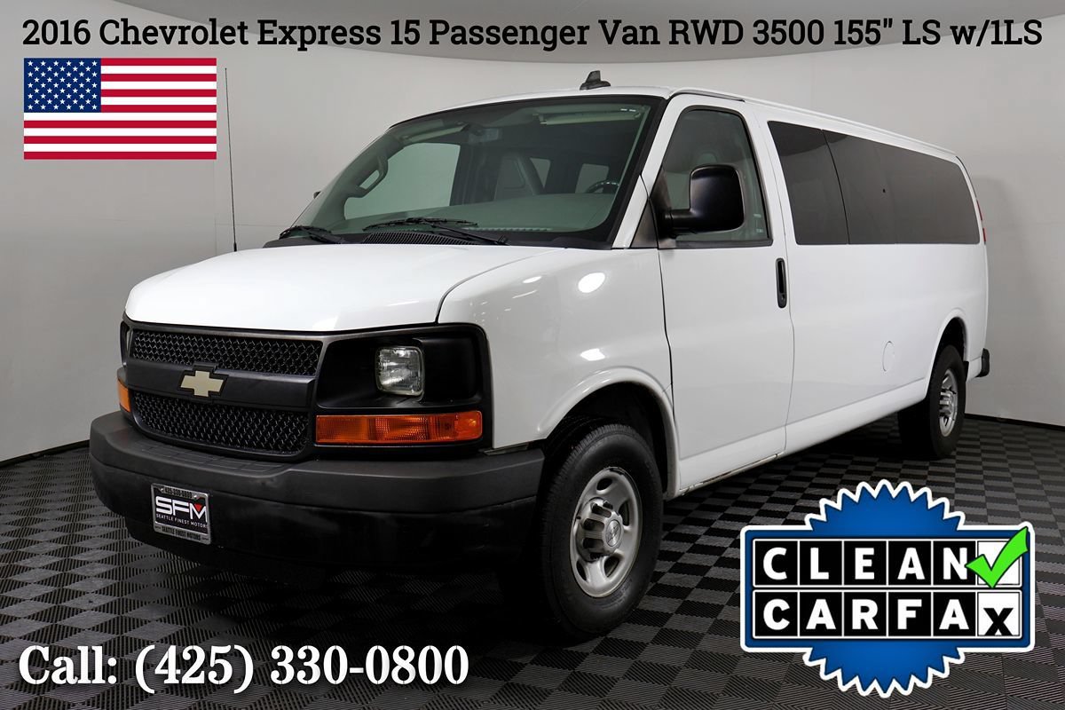 Used 2016 Chevrolet Express 3500 LS RWD image 1