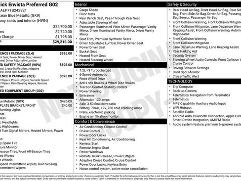 New 2026 Buick Envista Preferred w/ Convenience I Package FWD image 6