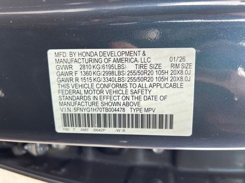 New 2026 Honda Pilot Touring image 18