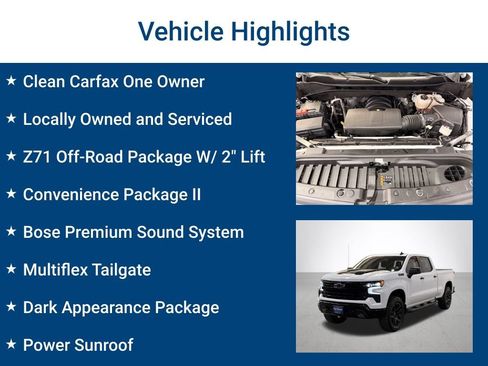 Used 2024 Chevrolet Silverado 1500 LT Trail Boss w/ Convenience Package II AWD/4WD image 3