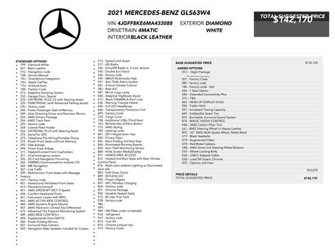Used 2021 Mercedes-Benz GLS 63 AMG 4MATIC image 90