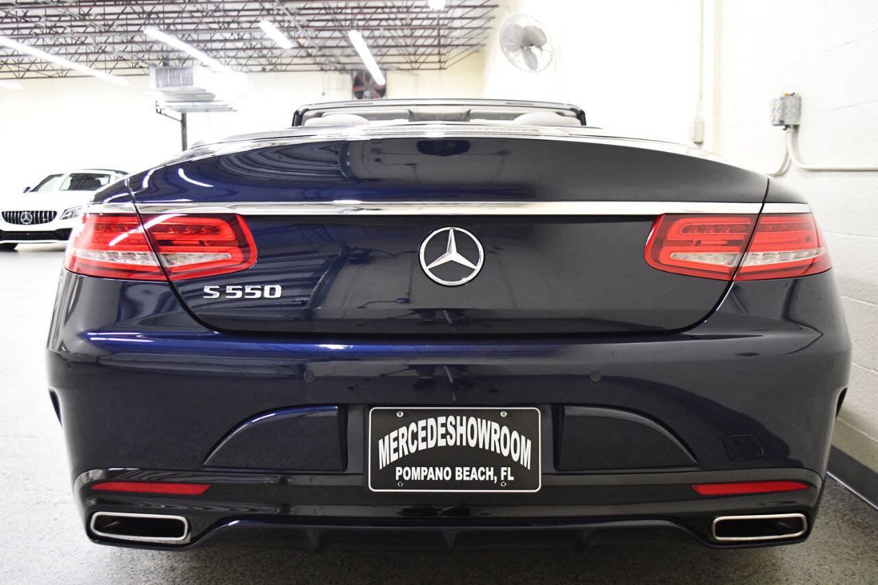 Used 2017 Mercedes-Benz S 550 Cabriolet image 6
