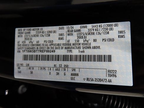 Used 2024 Ford F350 Lariat w/ Lariat Ultimate Package image 63