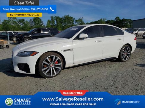 Used 2018 Jaguar XF S AWD/4WD image 1