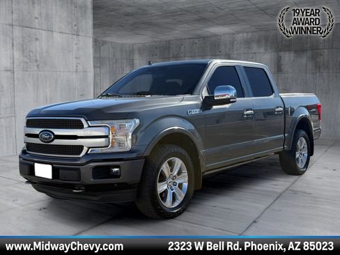 Used 2018 Ford F150 Platinum w/ Equipment Group 701A Luxury AWD/4WD image 1