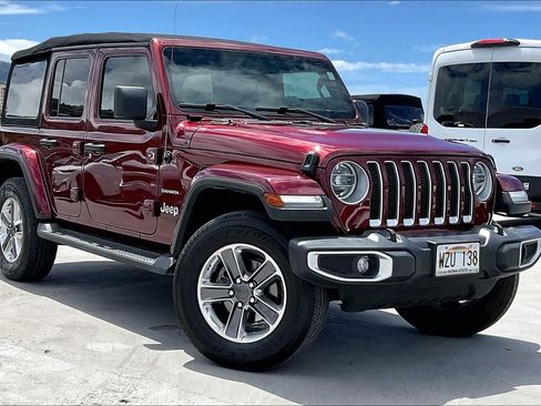 Used 2021 Jeep Wrangler Unlimited Sahara AWD/4WD image 21