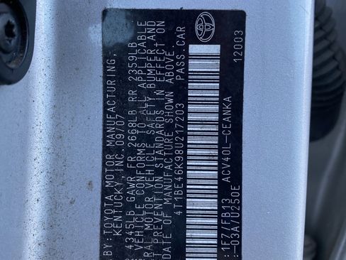 Used 2008 Toyota Camry LE image 34