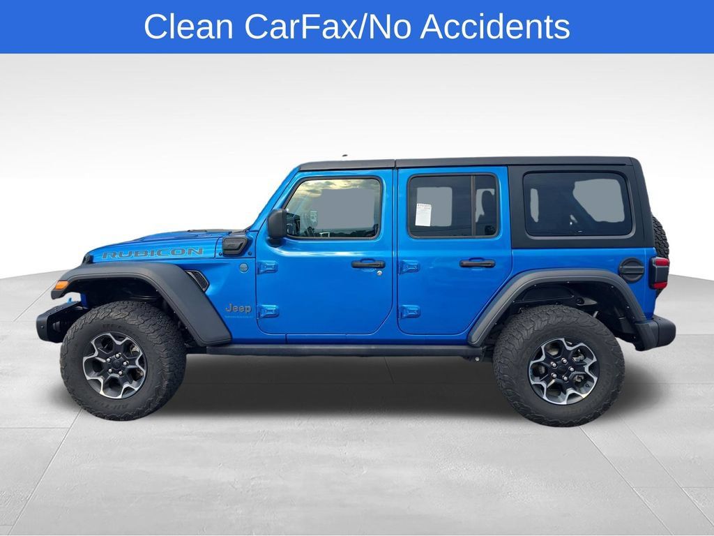 Used 2023 Jeep Wrangler Unlimited Rubicon 4xe w/ Steel Bumper Group AWD/4WD image 2