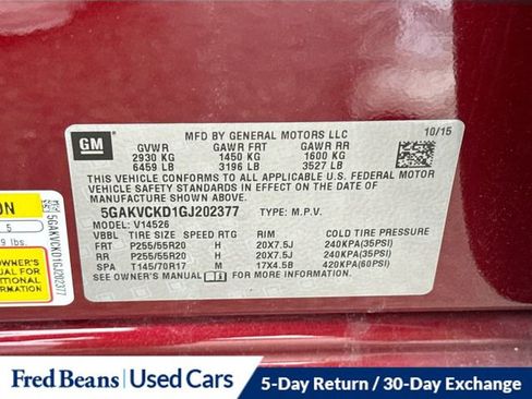 Used 2016 Buick Enclave Premium w/ Experience Buick Package image 37