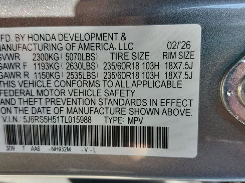 New 2026 Honda CR-V Sport image 25