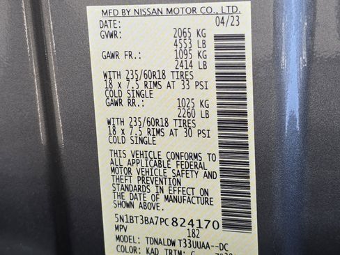 Certified 2023 Nissan Rogue SV w/ SV Premium B Package image 35