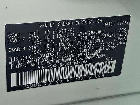 New 2026 Subaru Forester Sport image 10