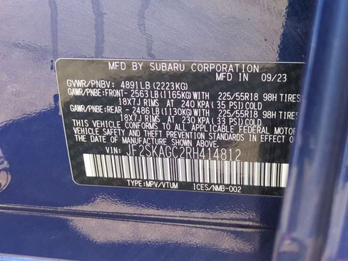 Certified 2024 Subaru Forester Sport AWD/4WD image 37