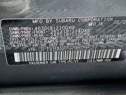 Certified 2024 Subaru WRX Limited AWD/4WD image 29