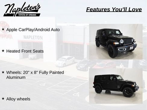 Used 2023 Jeep Wrangler Unlimited Sahara w/ Cold Weather Group AWD/4WD image 20