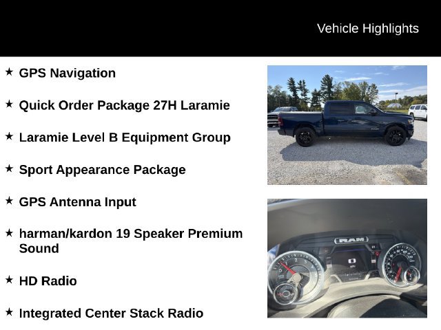 Used 2023 RAM 1500 Laramie AWD/4WD image 4