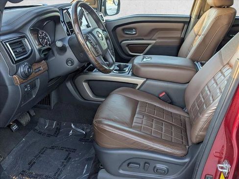 Used 2021 Nissan Titan Platinum Reserve w/ Off Road Protection Package AWD/4WD image 14