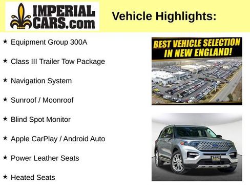 Used 2021 Ford Explorer Limited w/ Class III Trailer Tow Package AWD/4WD image 8