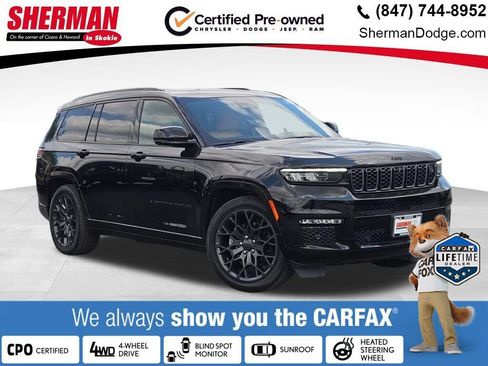 Certified 2023 Jeep Grand Cherokee L Summit AWD/4WD image 1