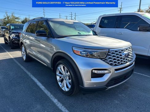 Certified 2022 Ford Explorer Platinum w/ Technology Package image 1