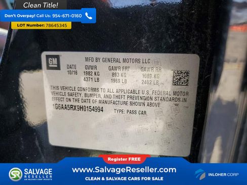 Used 2017 Cadillac ATS 2.0T Sedan RWD image 16
