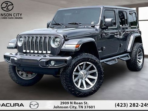 Used 2021 Jeep Wrangler Unlimited Sahara AWD/4WD image 1