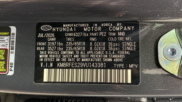 New 2027 Hyundai Palisade SE AWD/4WD image 29