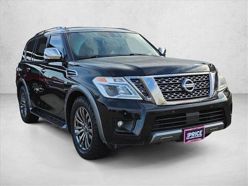 Used 2018 Nissan Armada Platinum w/ Captain Seat Package image 3