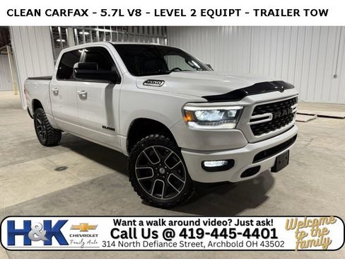 Used 2022 RAM 1500 Sport w/ Rebel Level 2 Equipment Group image 1