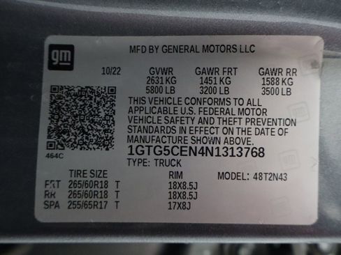 Used 2022 GMC Canyon Elevation w/ Trailering Package image 22